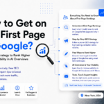 How to Get on The First Page of Google